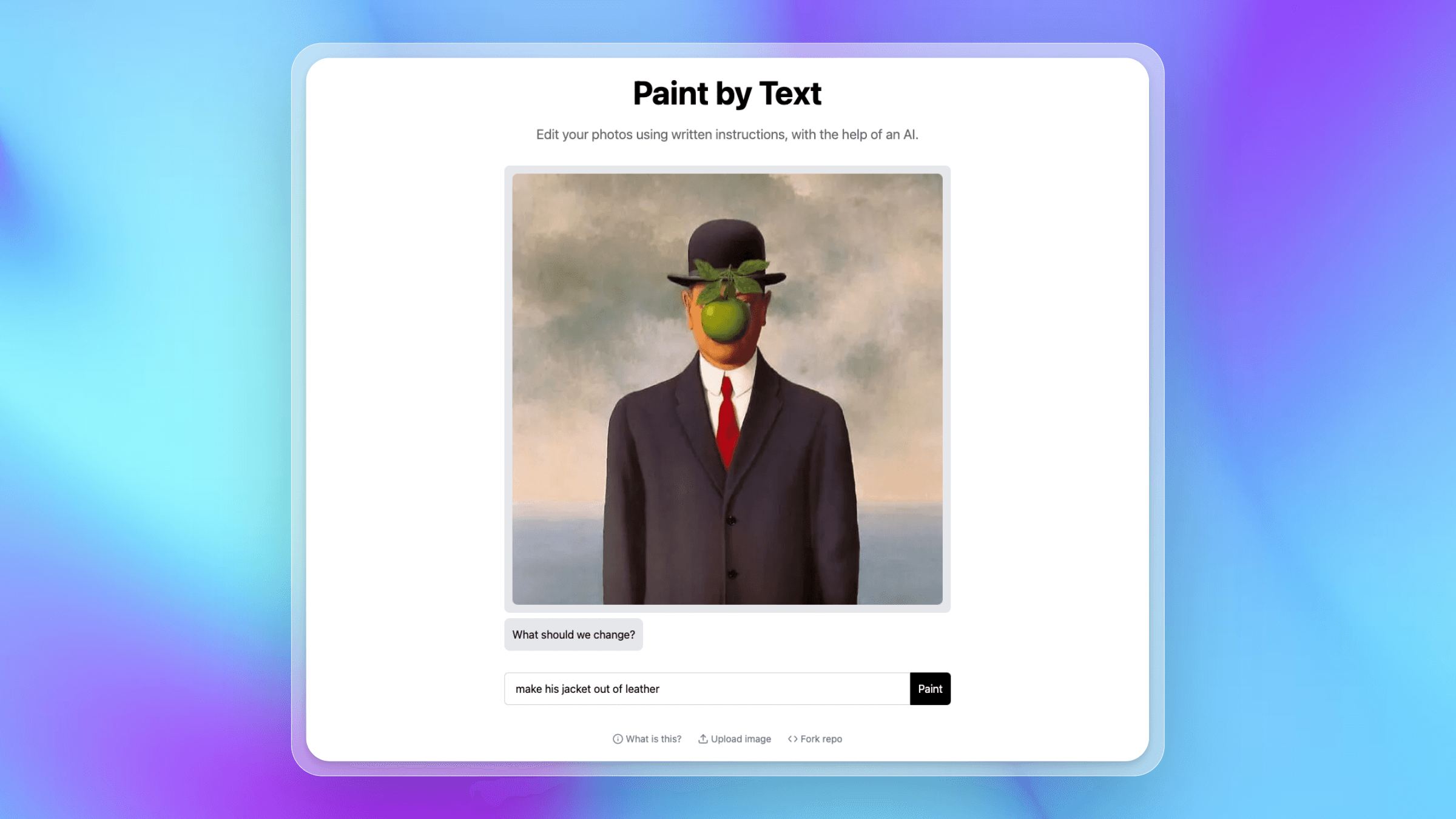 Paint by Text