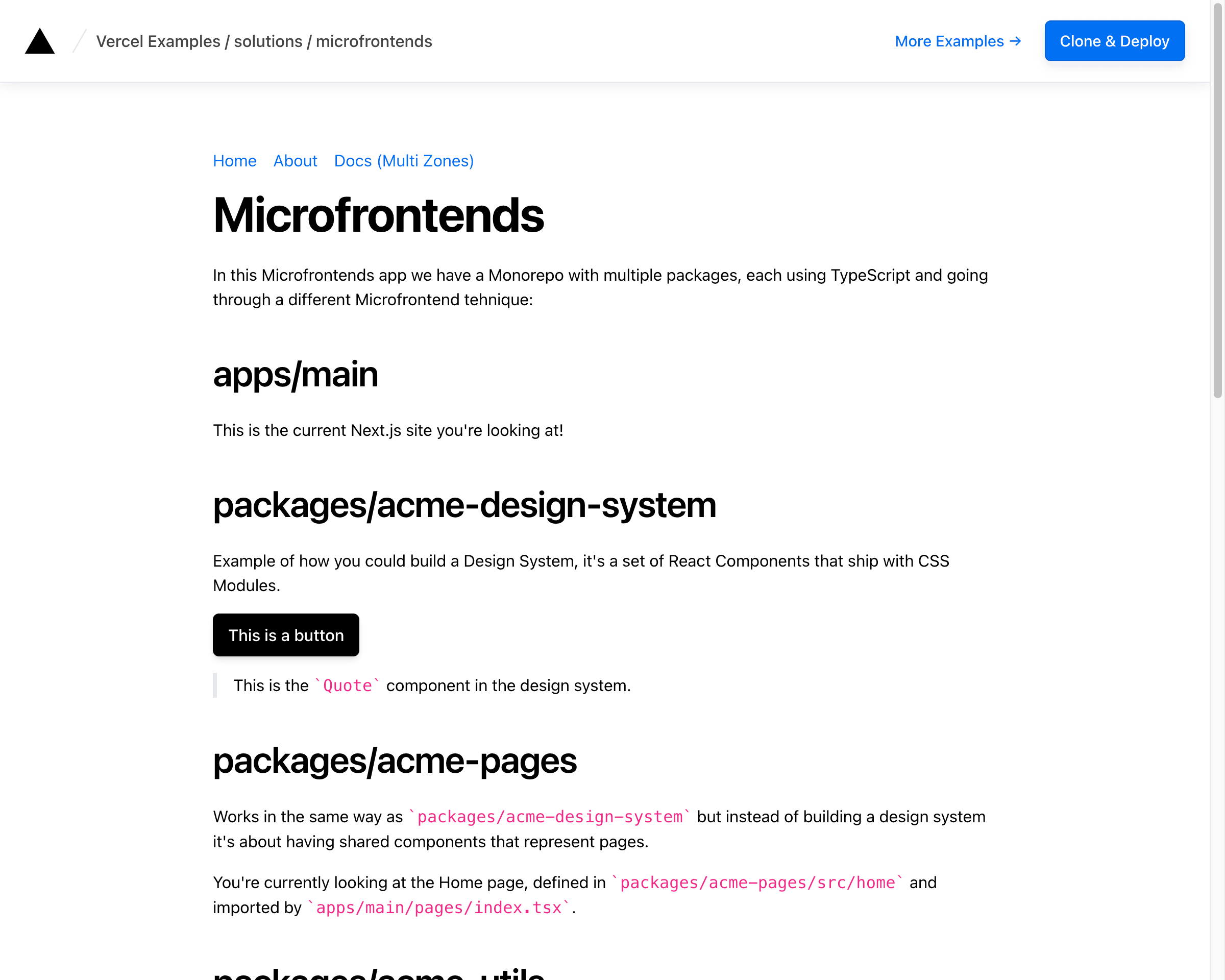 Microfrontends