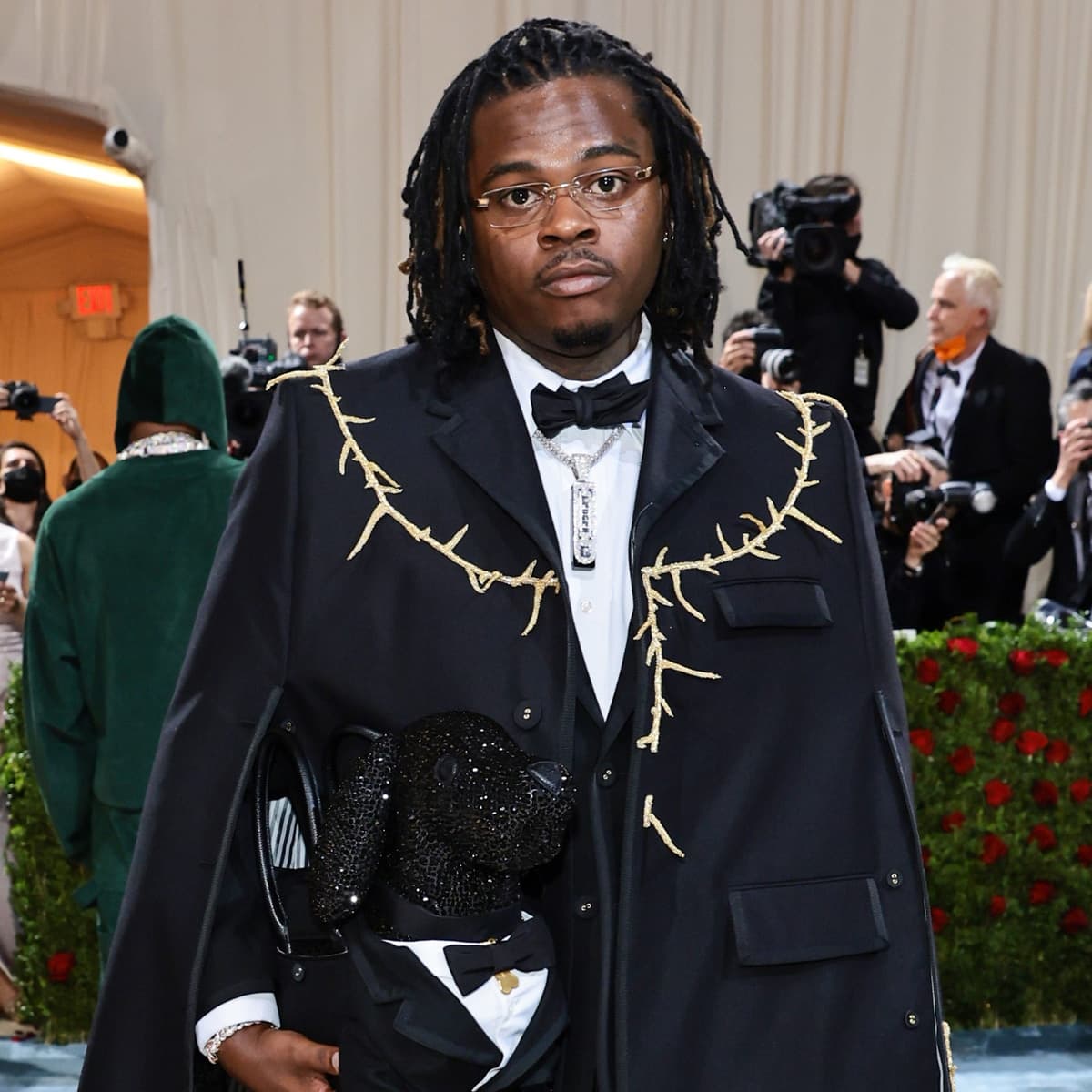 Gunna wearing a diamond-encrusted Ledger at the Met Gala sparks demand for Ledger wallets.