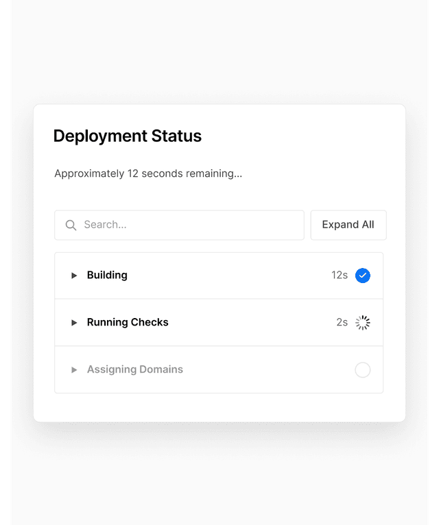 Product Tour – Vercel