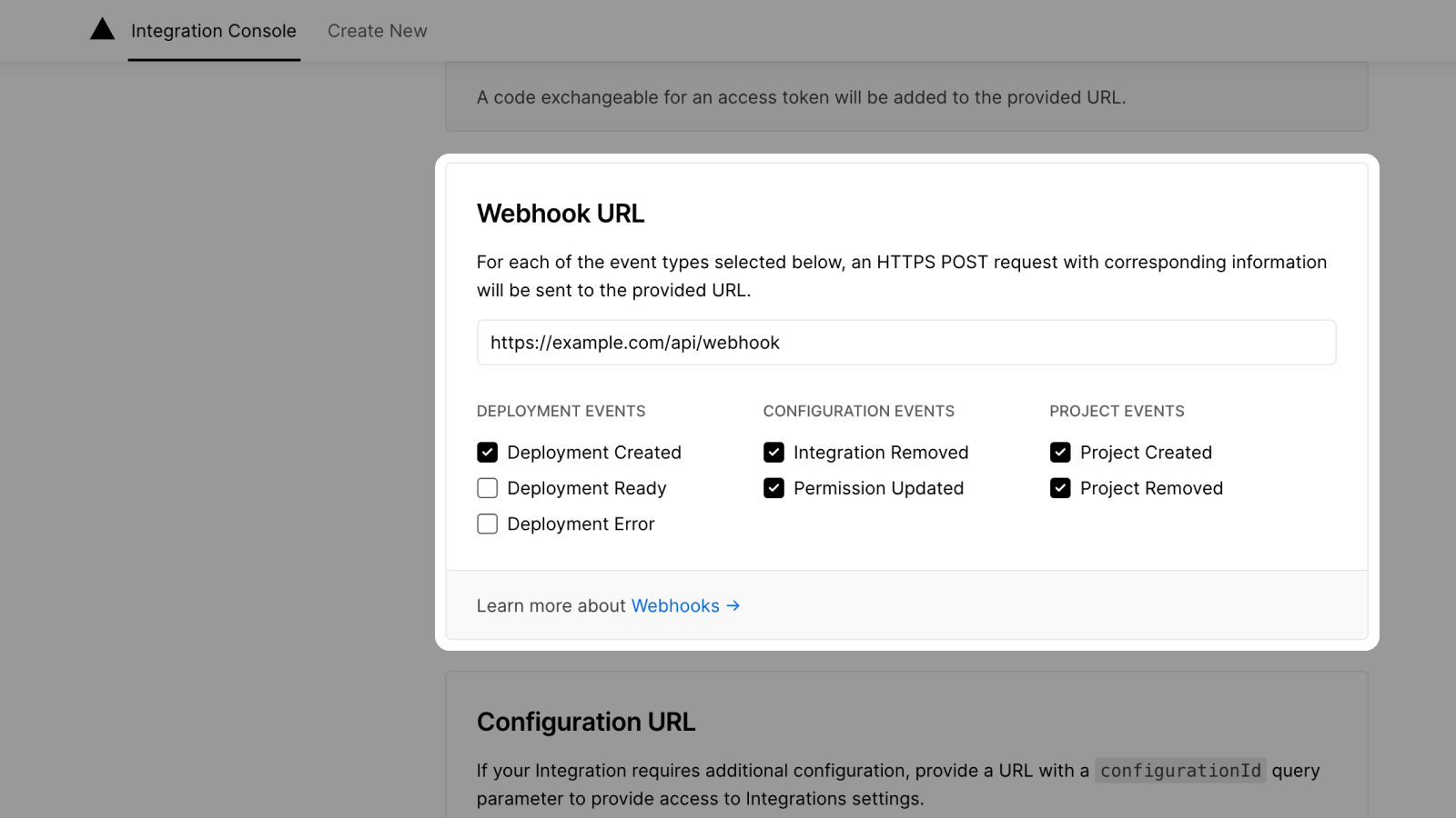 Cover for Integration Webhooks are now easier to configure