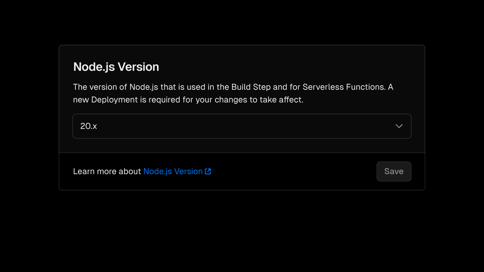 Cover for Node.js v20 LTS is now generally available