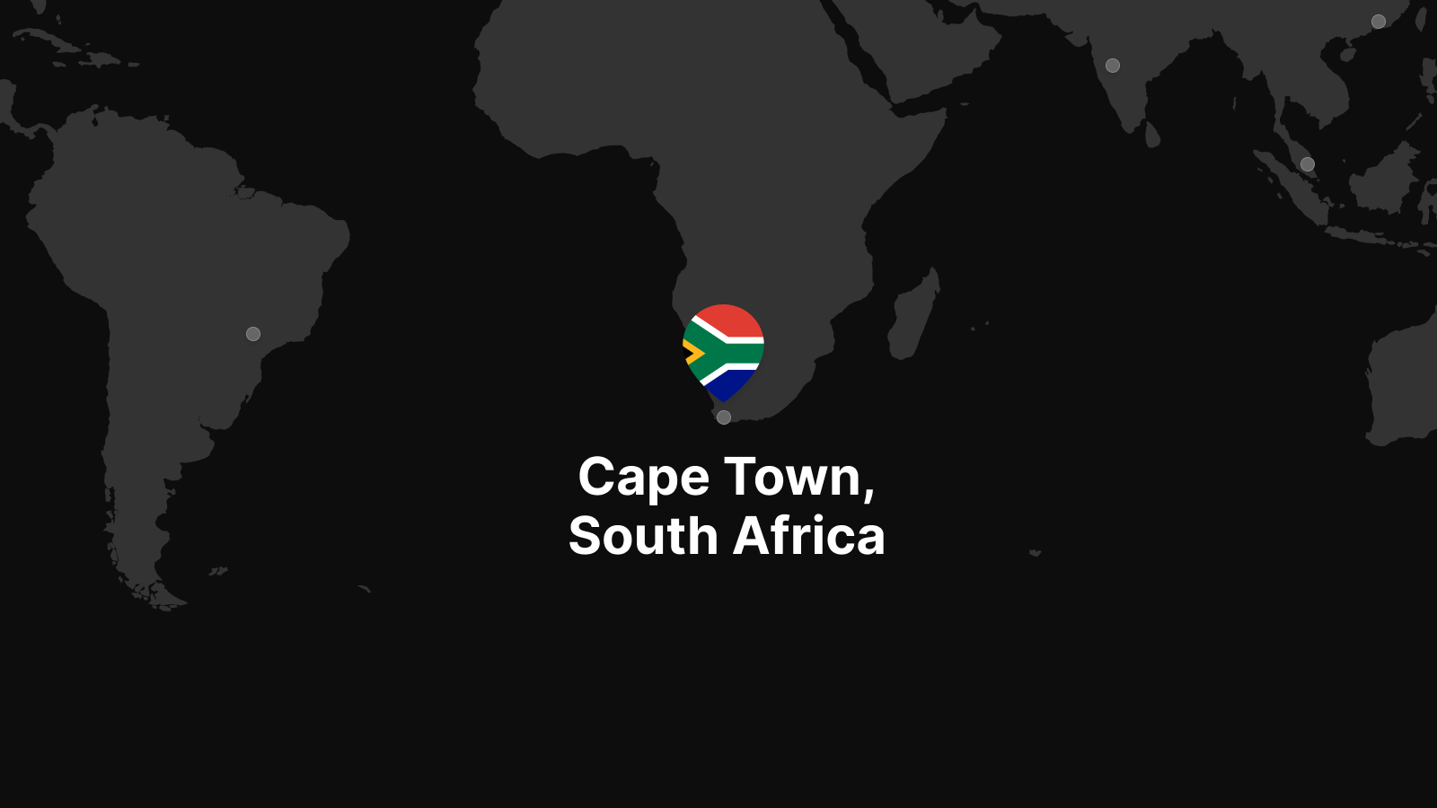 Cover for Cape Town (South Africa) is now available on the Edge Network