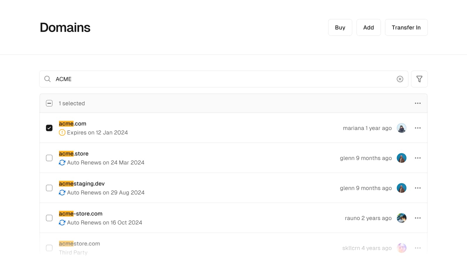 List Of Domain Extensions 2025
