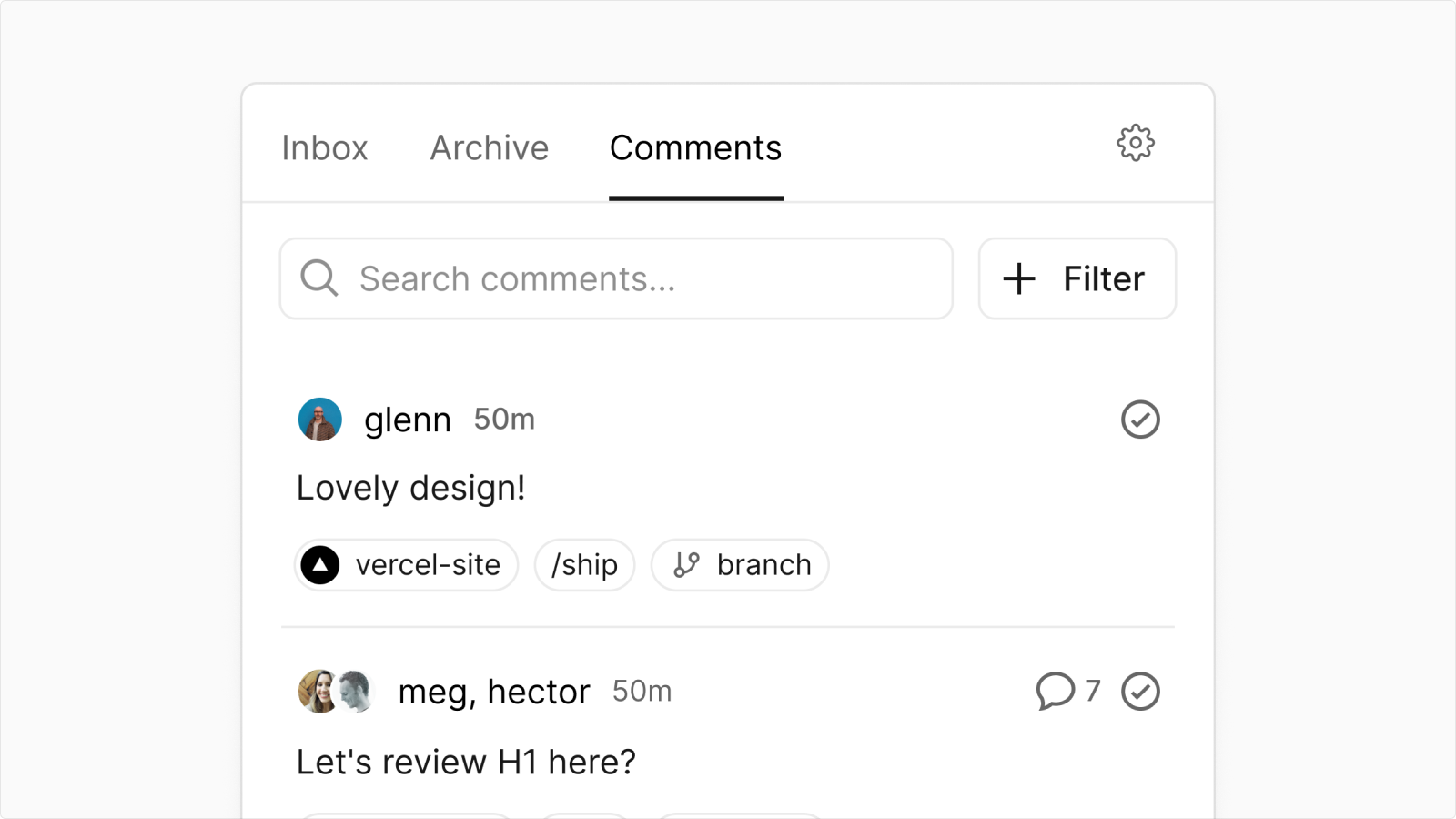 Cover for Comments are now visible in your dashboard notifications