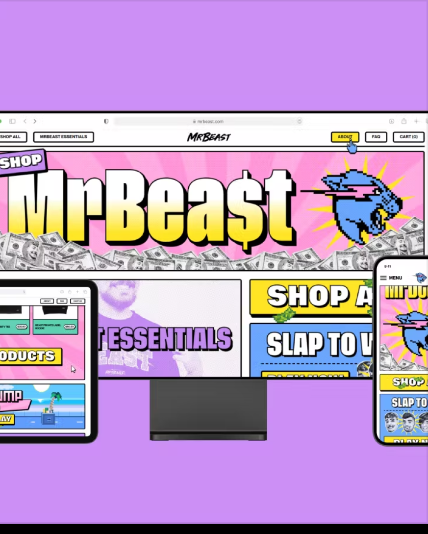 Serving millions of users on the new MrBeast storefront