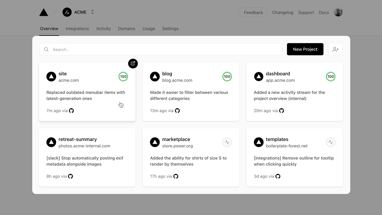 Cover for A new dashboard overview is now available