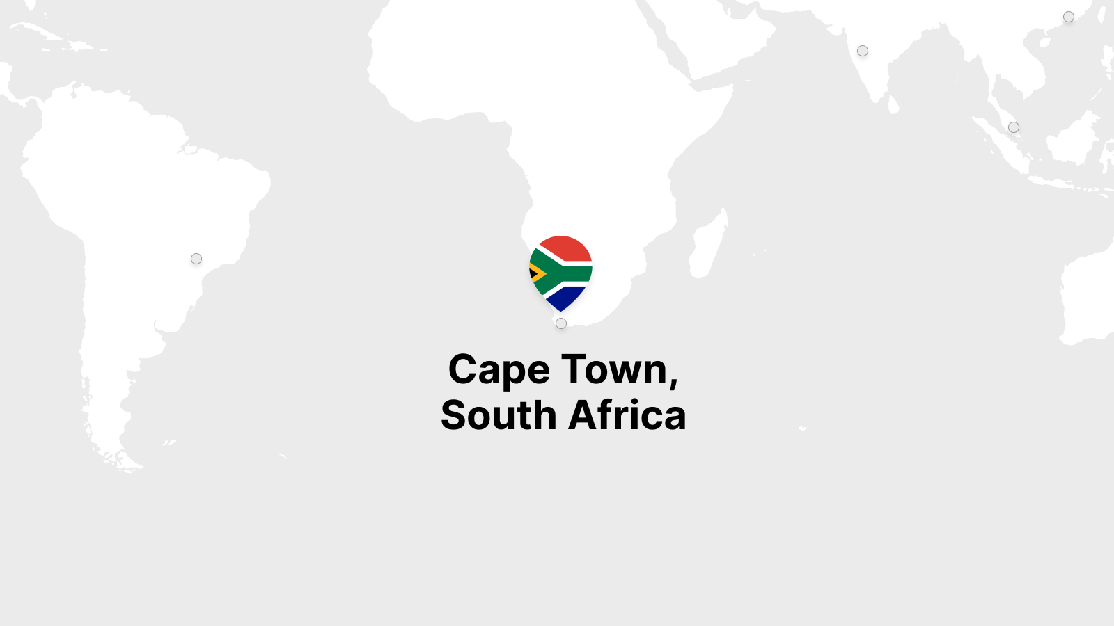 Cover for Cape Town (South Africa) is now available on the Edge Network