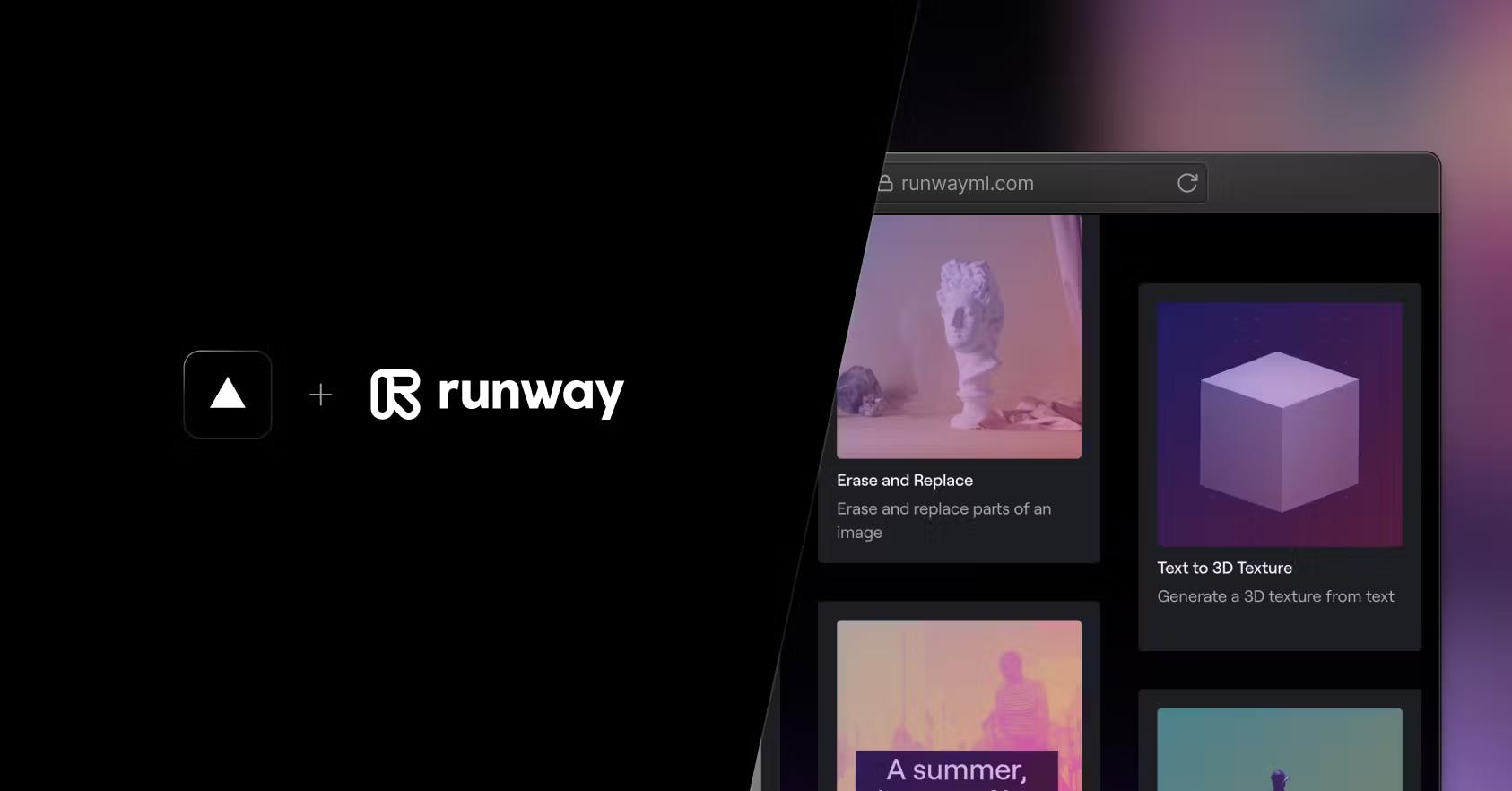 Runway enables next-generation content creation with AI and Vercel