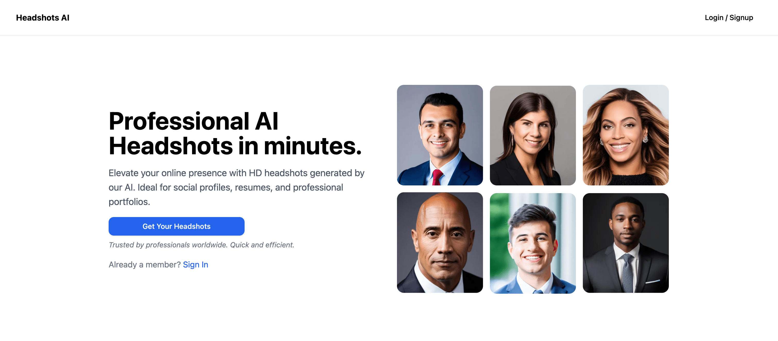 AI Headshot Generator