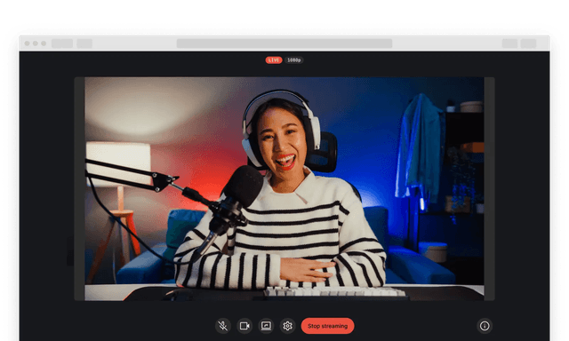 Amazon IVS Broadcast Web Demo