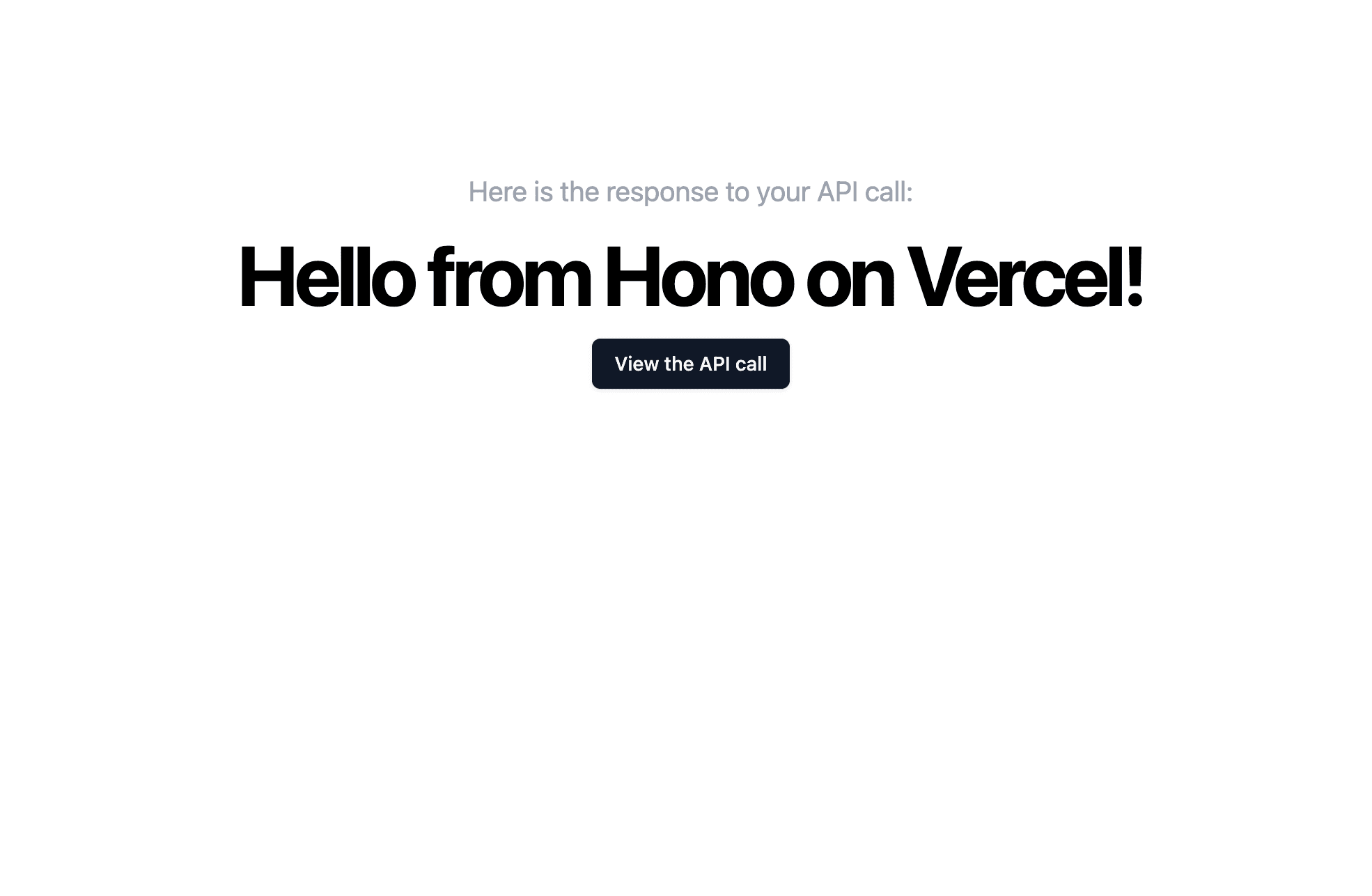 Hono and Nextjs