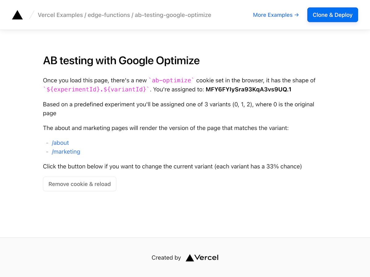 A/B Testing with Google Optimize
