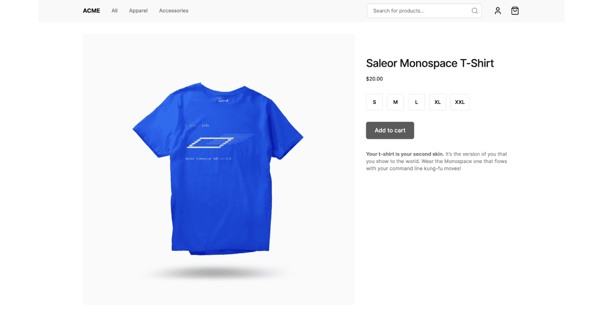 Saleor Template Image