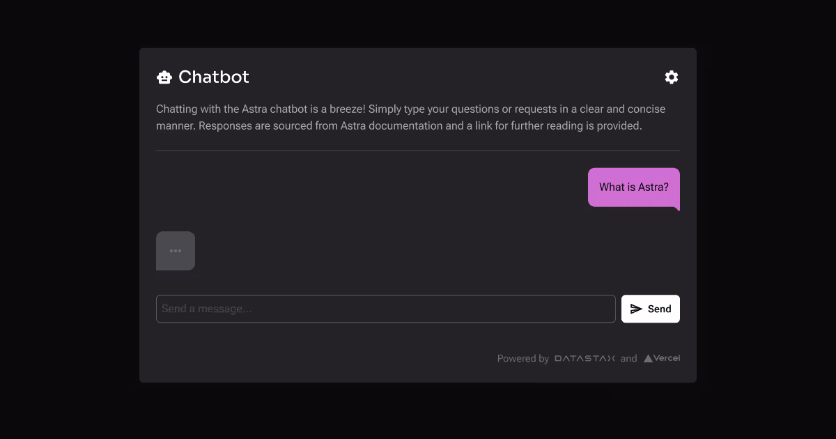 RAGBot Starter — An Astra DB and OpenAI chatbot