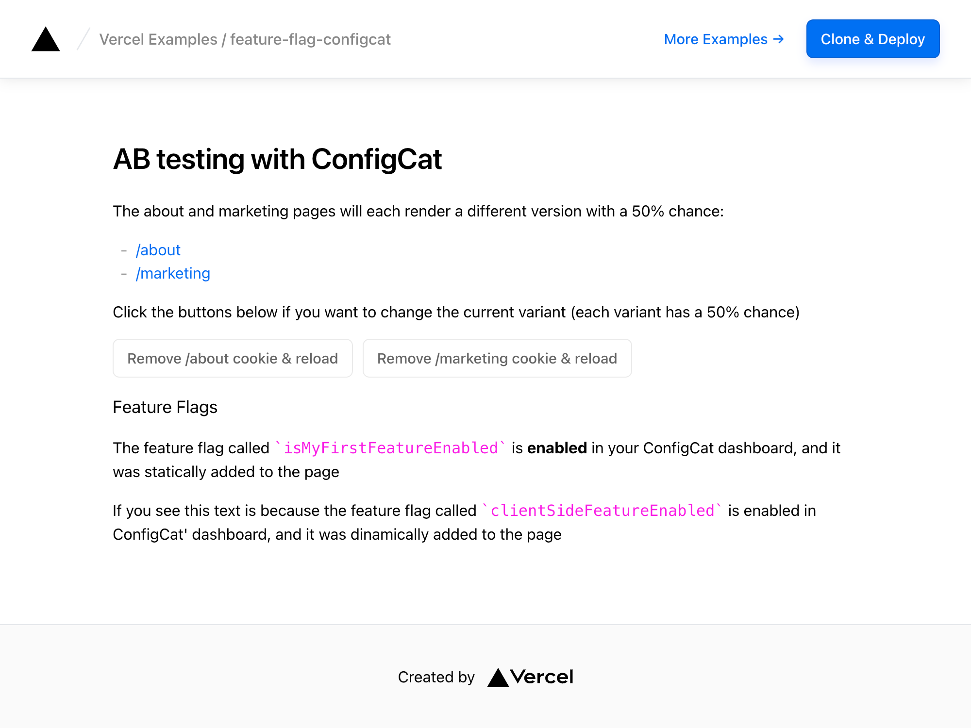 A/B Testing with ConfigCat