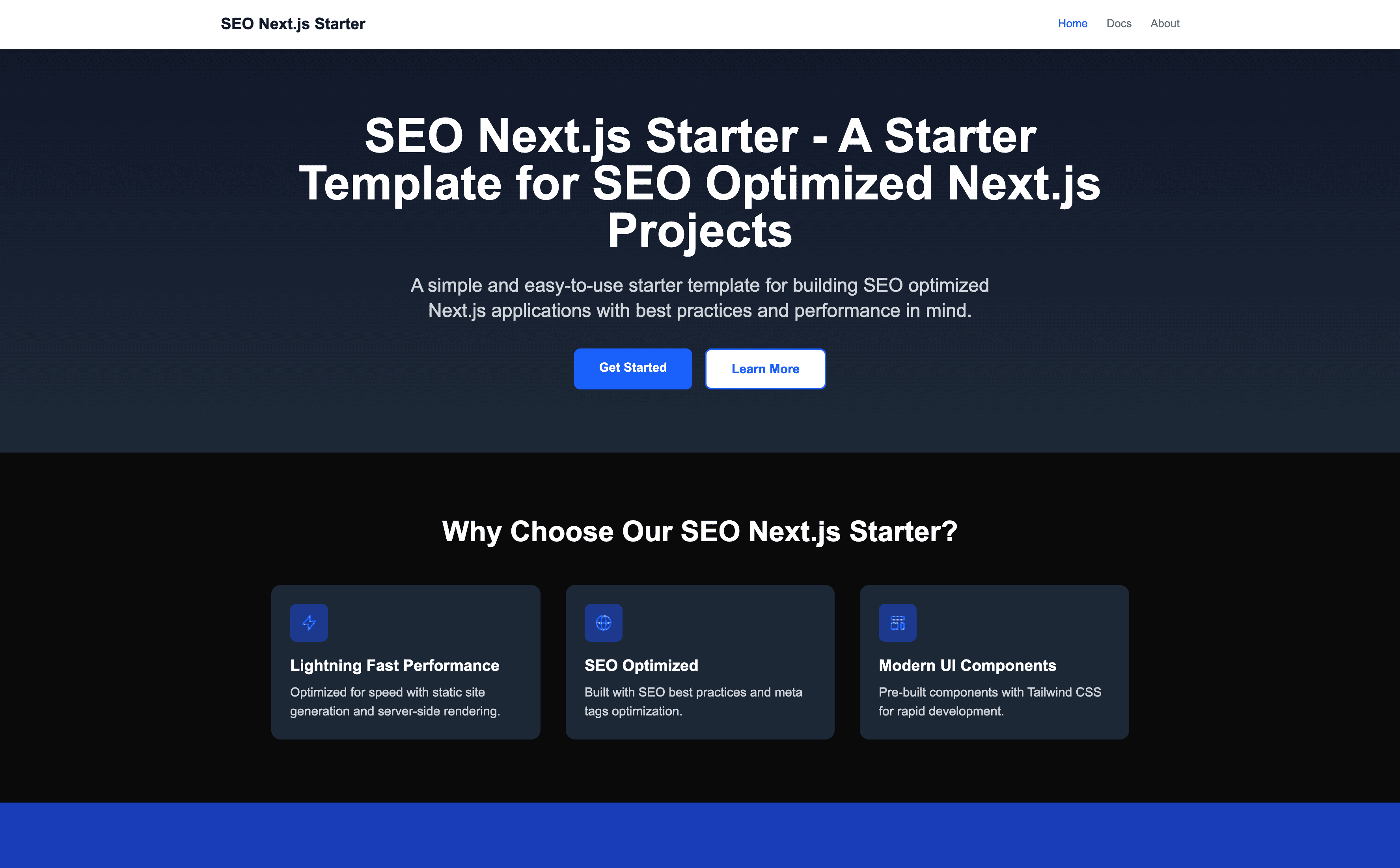 Contentful thumbnail for SEO Next.js Starter
