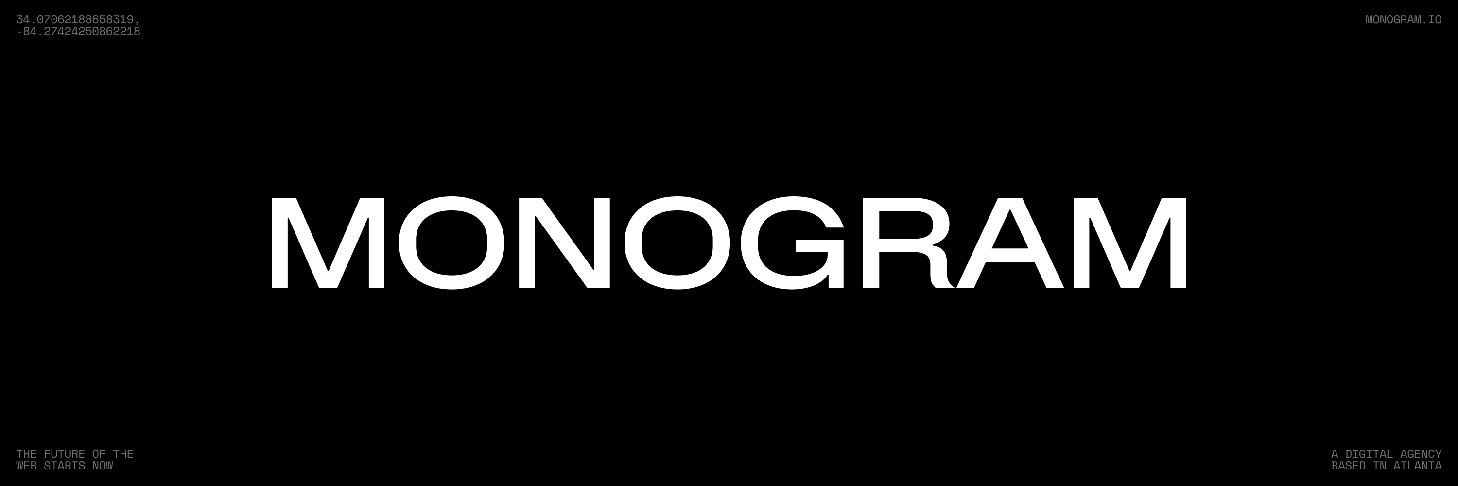 Monogram - Cover Image