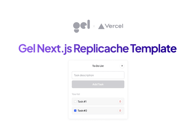Gel with Replicache on Next.js