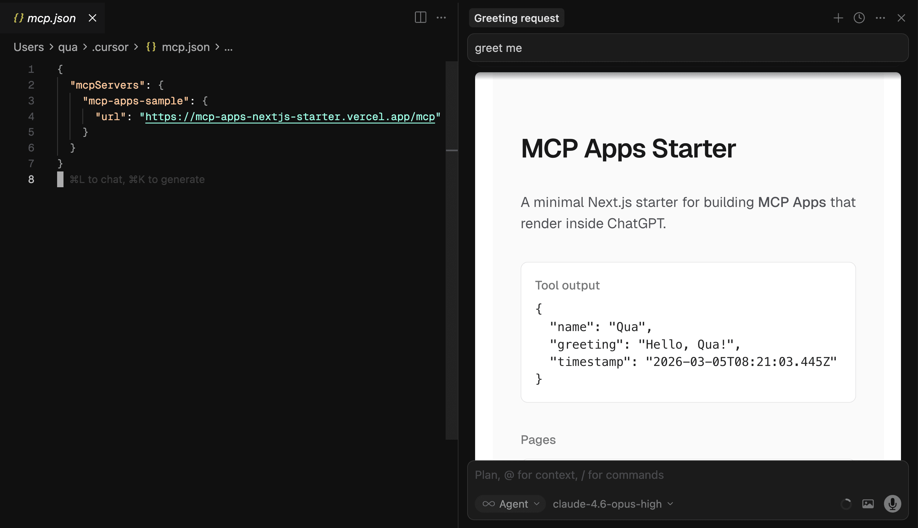 cursor mcp apps
