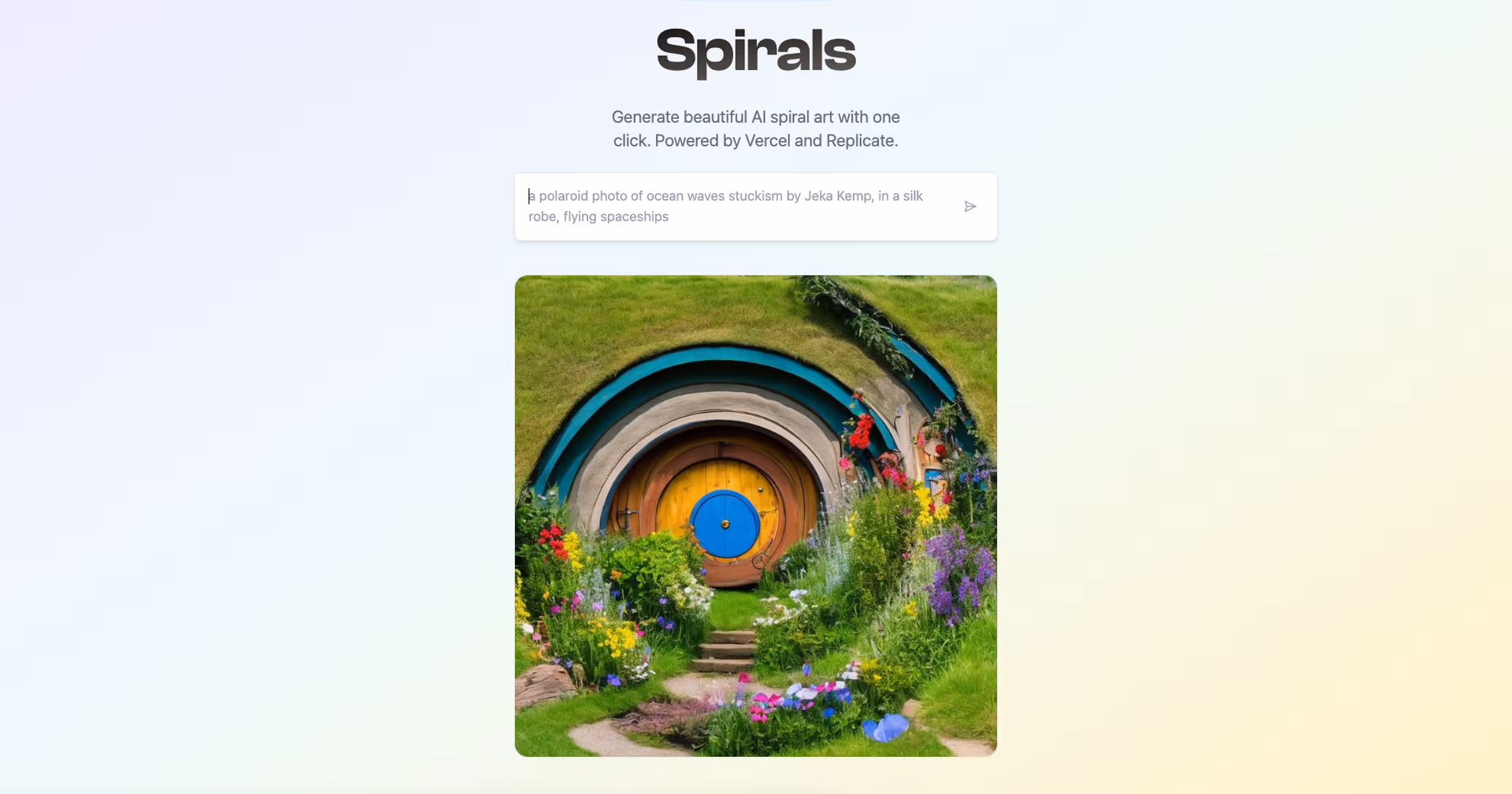Spirals – AI Spiral Art Generator