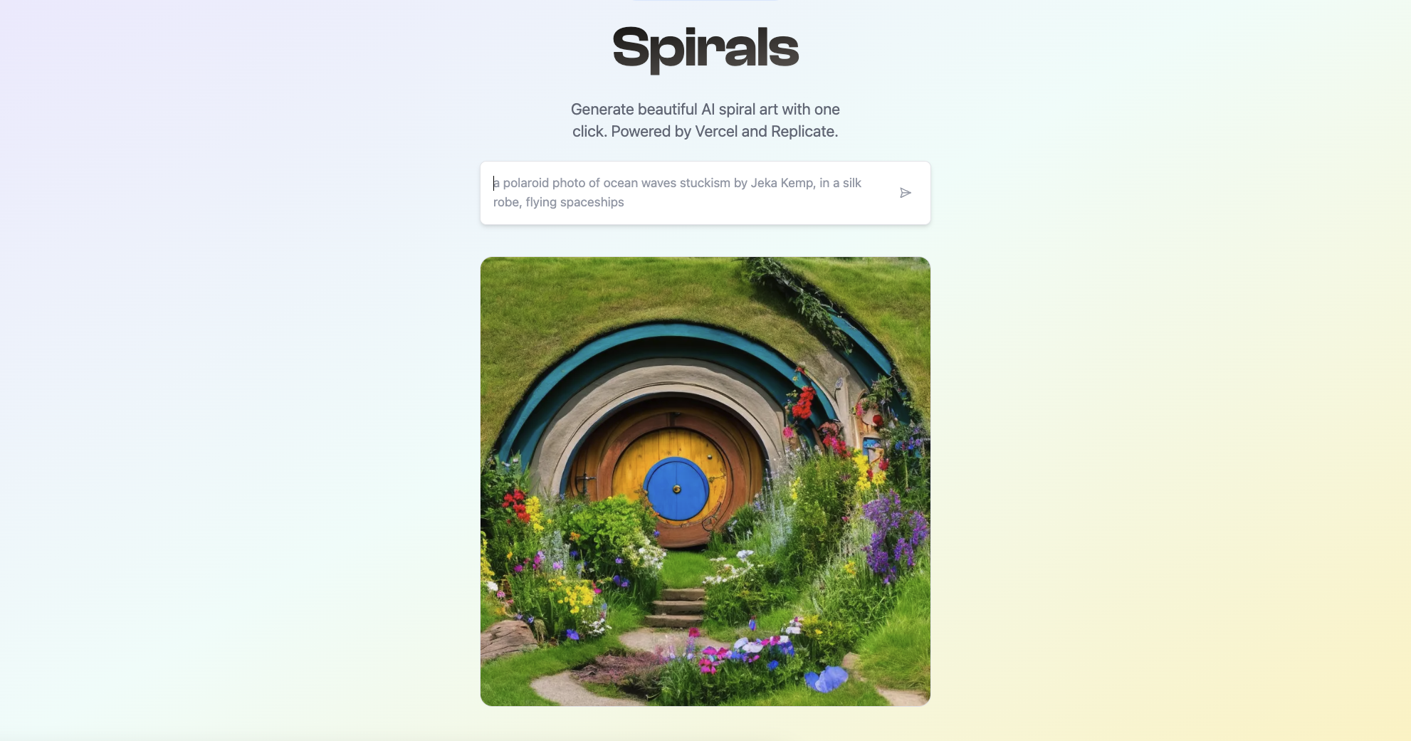 Spirals – AI Spiral Art Generator