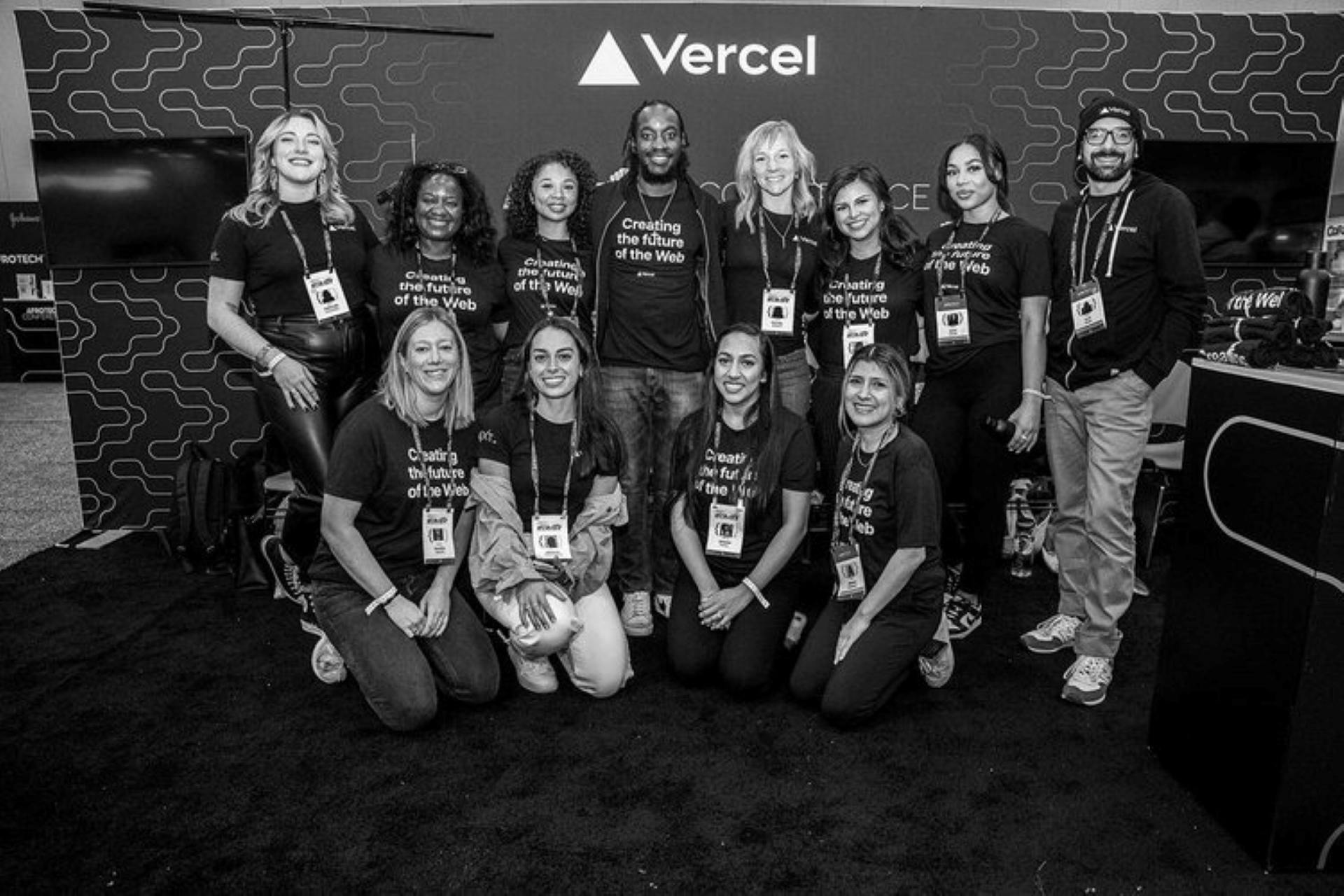 The Vercel team at AfroTech 2022