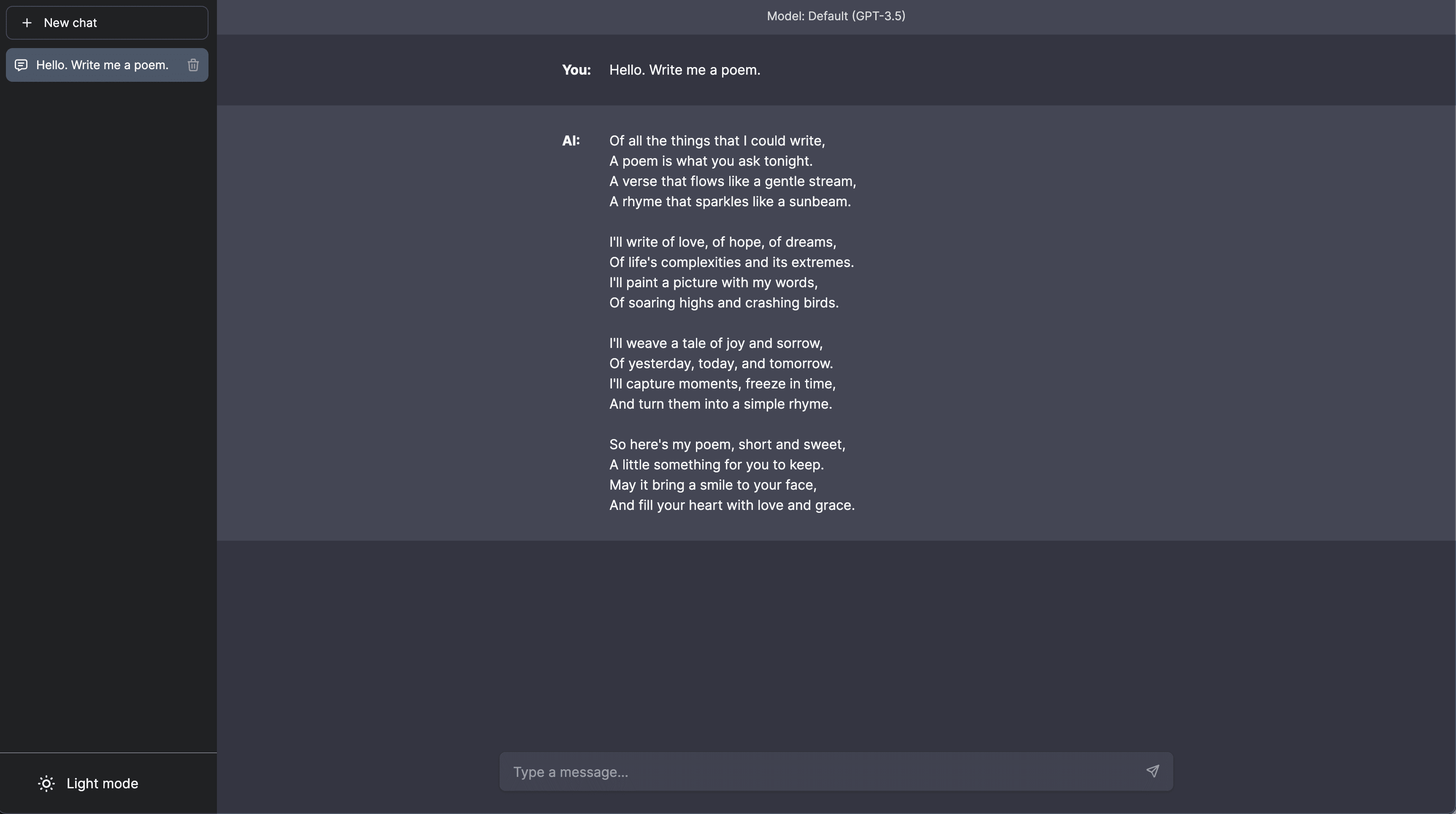 ChatBot UI