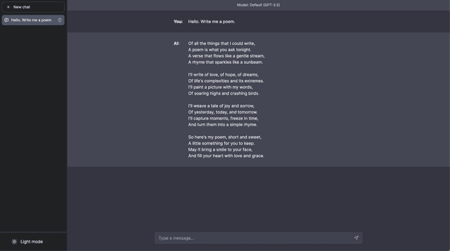 Chatbot UI