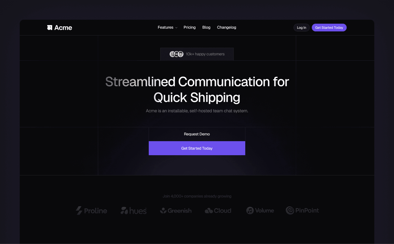 BaseHub Marketing Website Thumbnail