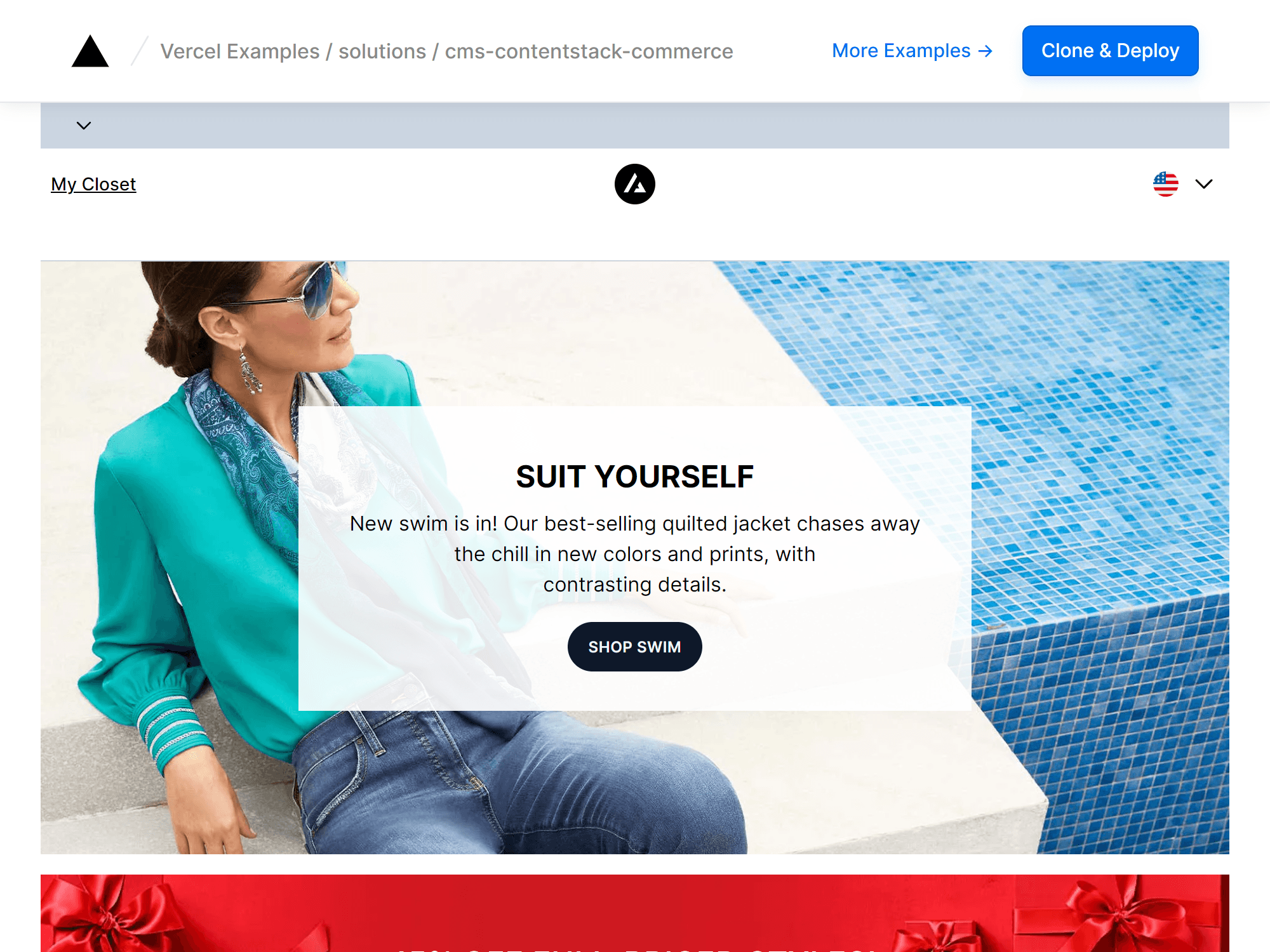 ContentStack Commerce Demo