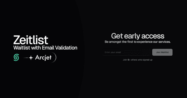 Zeitlist: Waitlist App with Email Validation