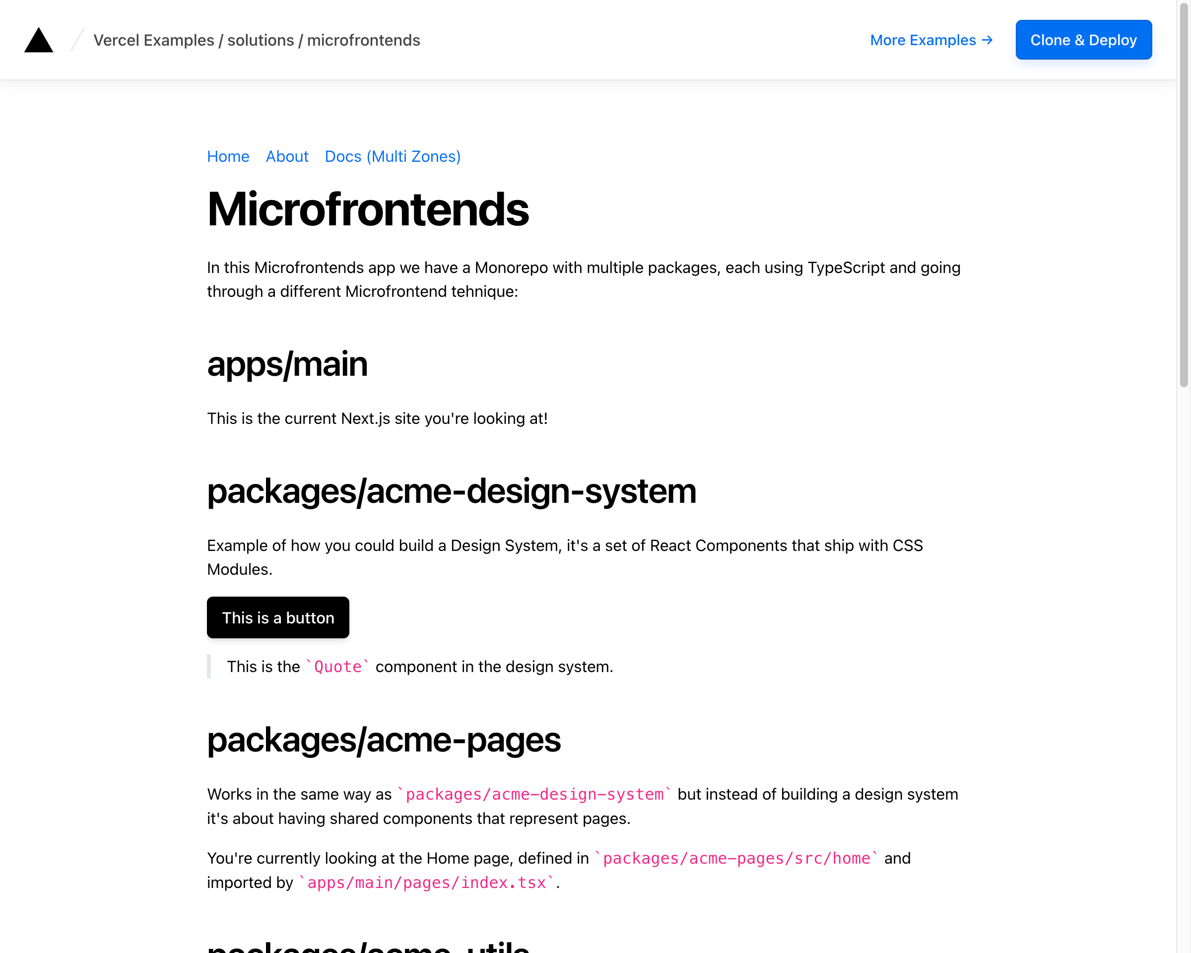 Microfrontends