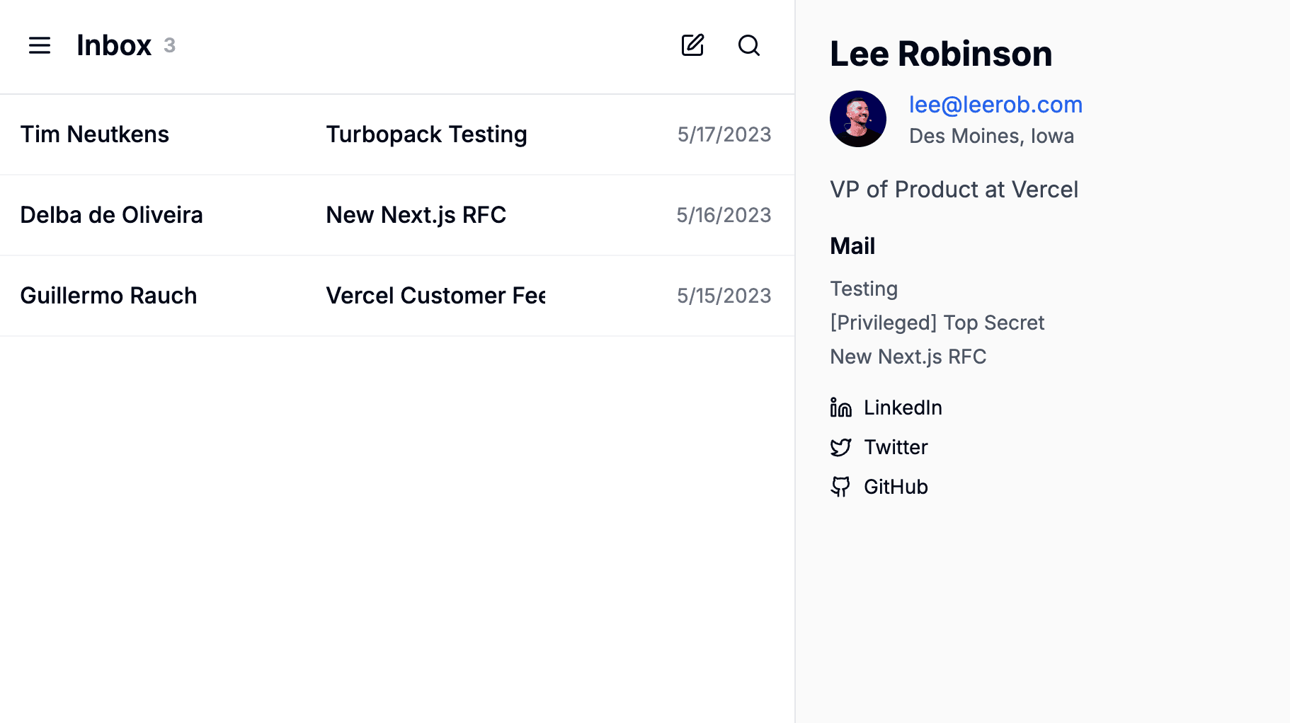 Next Email Client