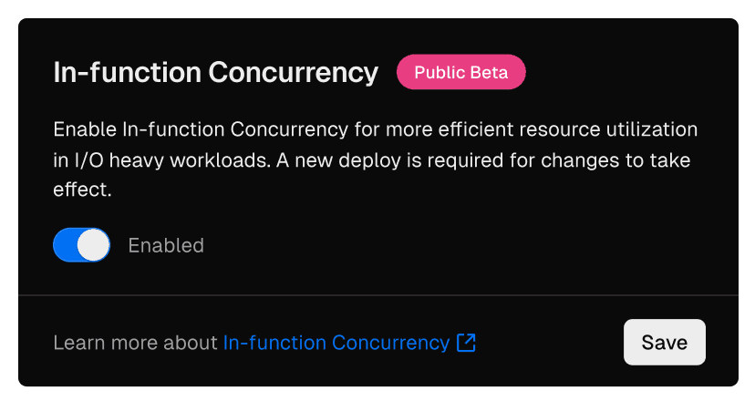 Serverless servers: Efficient serverless Node.js with in-function ...