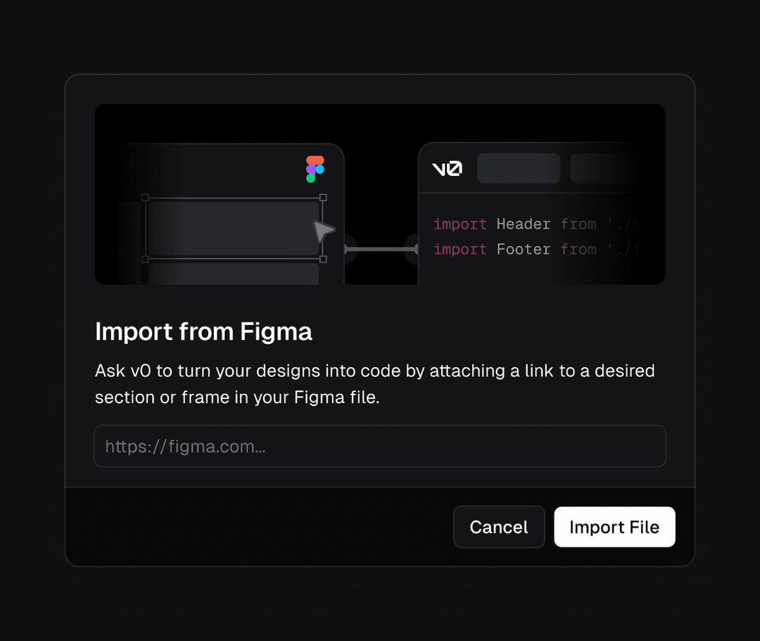 Working with Figma and custom design systems in v0 - Vercel