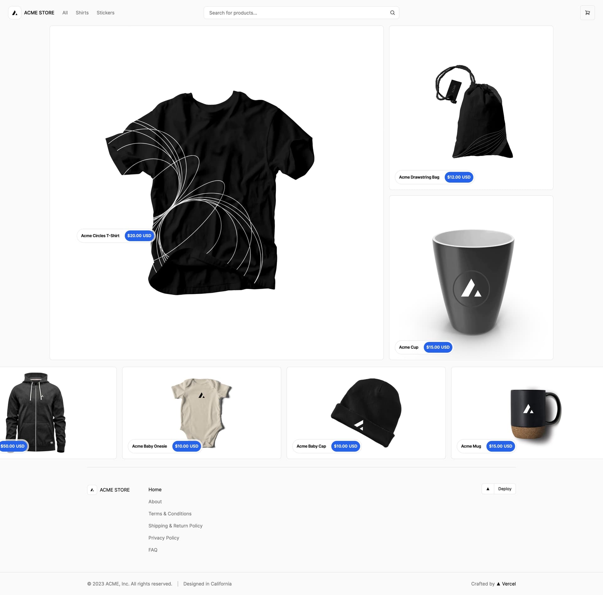 Next.js Commerce: A headless Shopify ecommerce template built with the ...