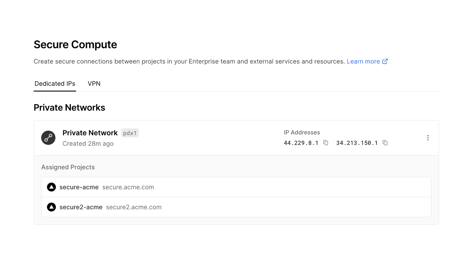 Improved infrastructure security with Vercel Secure Compute – Vercel