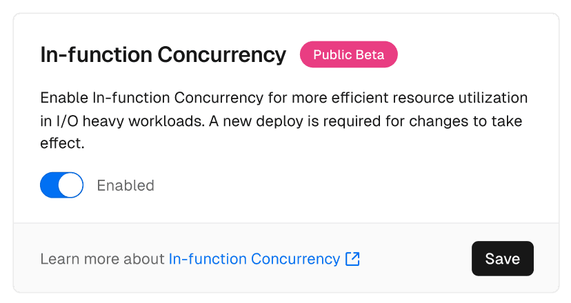 Serverless servers: Efficient serverless Node.js with in-function ...