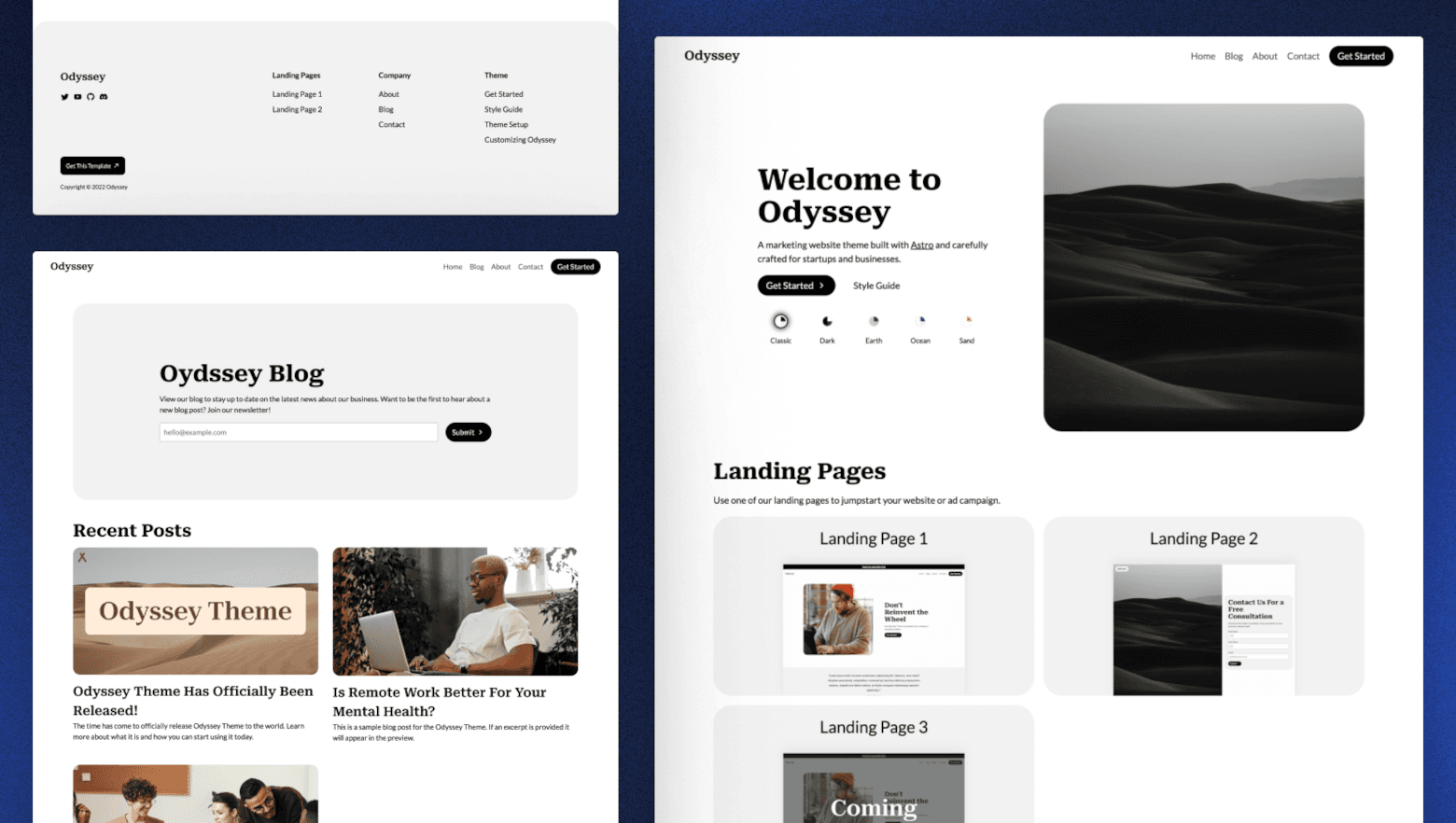 Astro Starter Templates & Themes Vercel Vercel