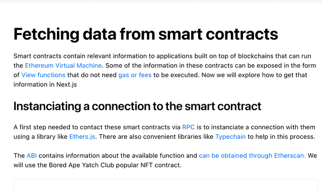 Web3 Data Fetching – Vercel