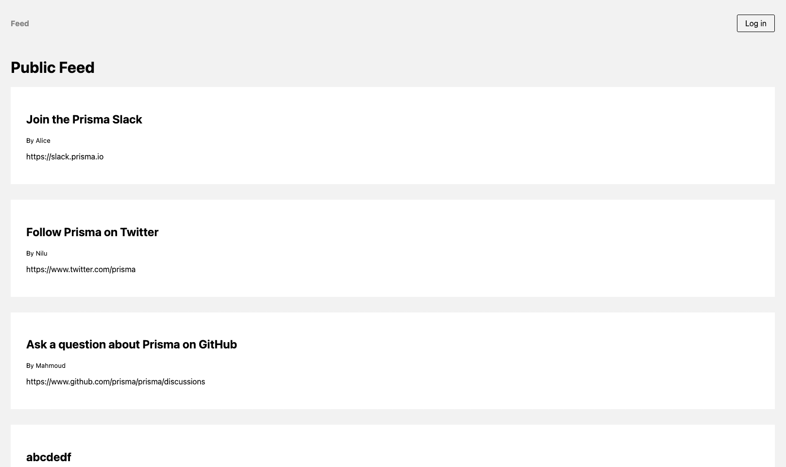 Fullstack Blog with Next.js + Prisma – Vercel