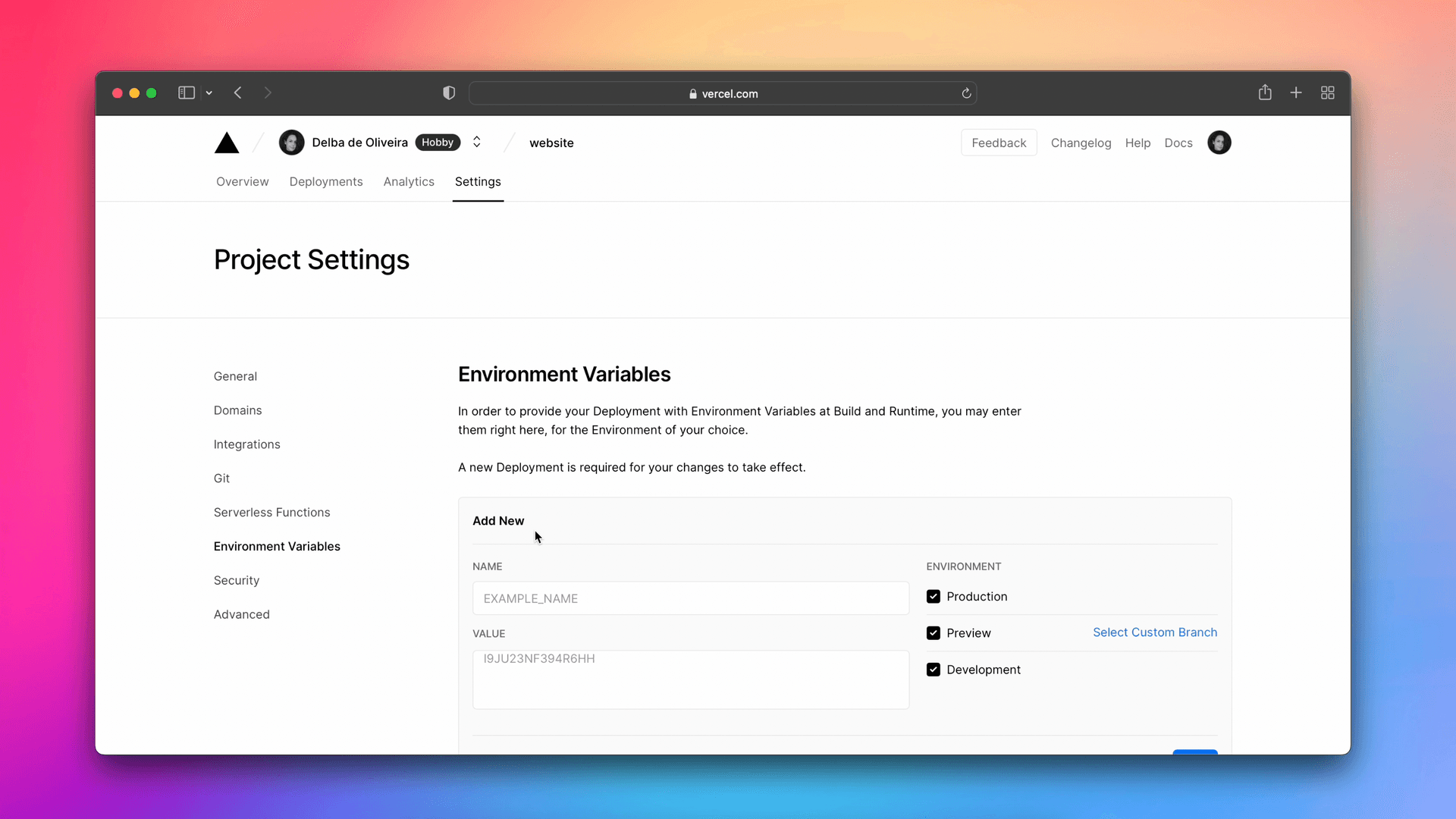 Vercel Gui Using the latest Next.js 12.3 features on Vercel – Vercel