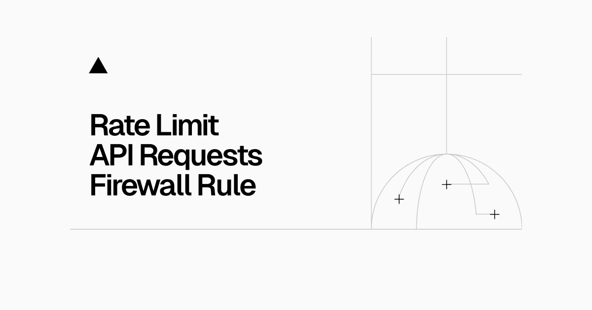 Rate Limit API Requests Firewall Rule – Vercel