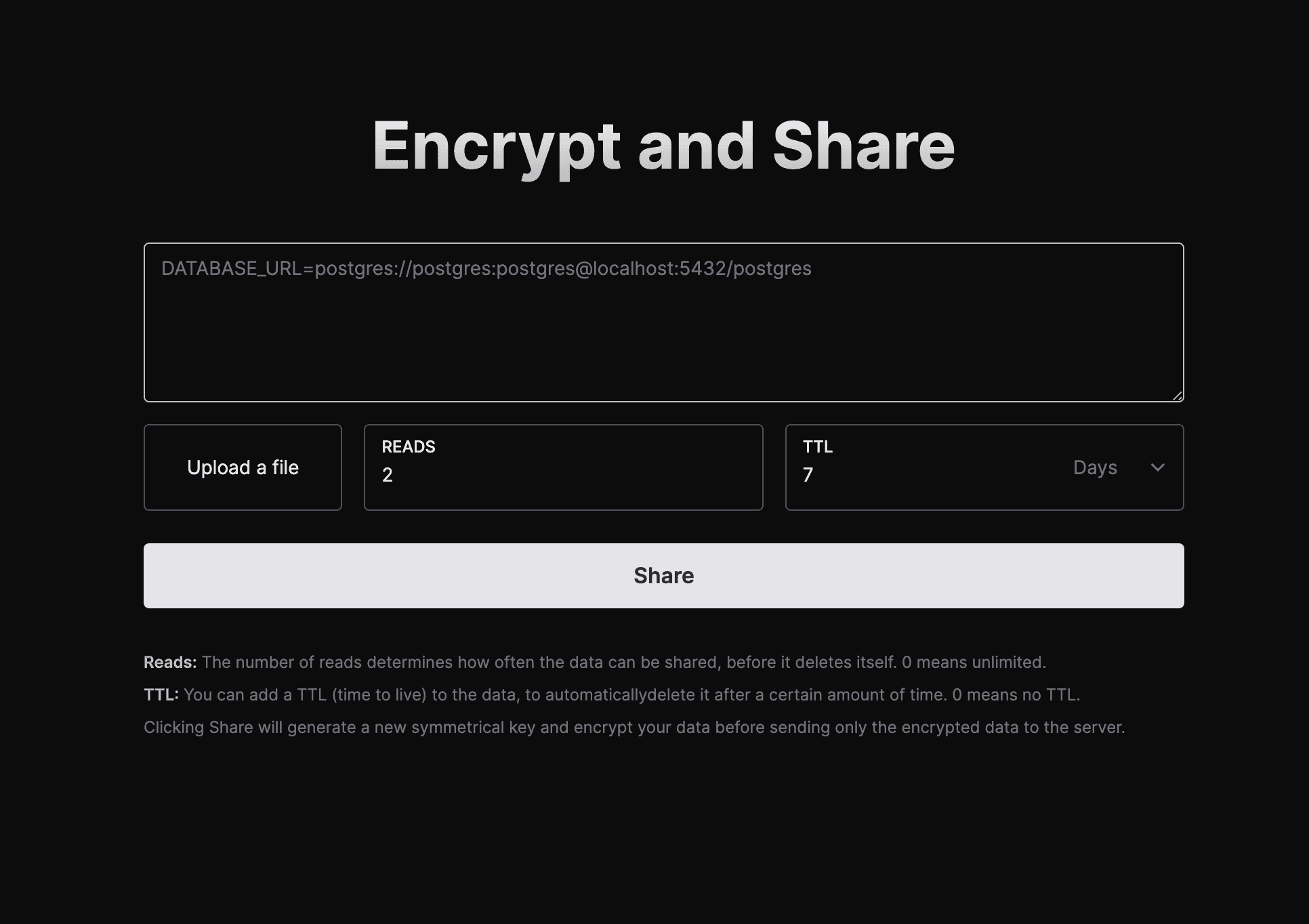 EnvShare Vercel envshare-vercel