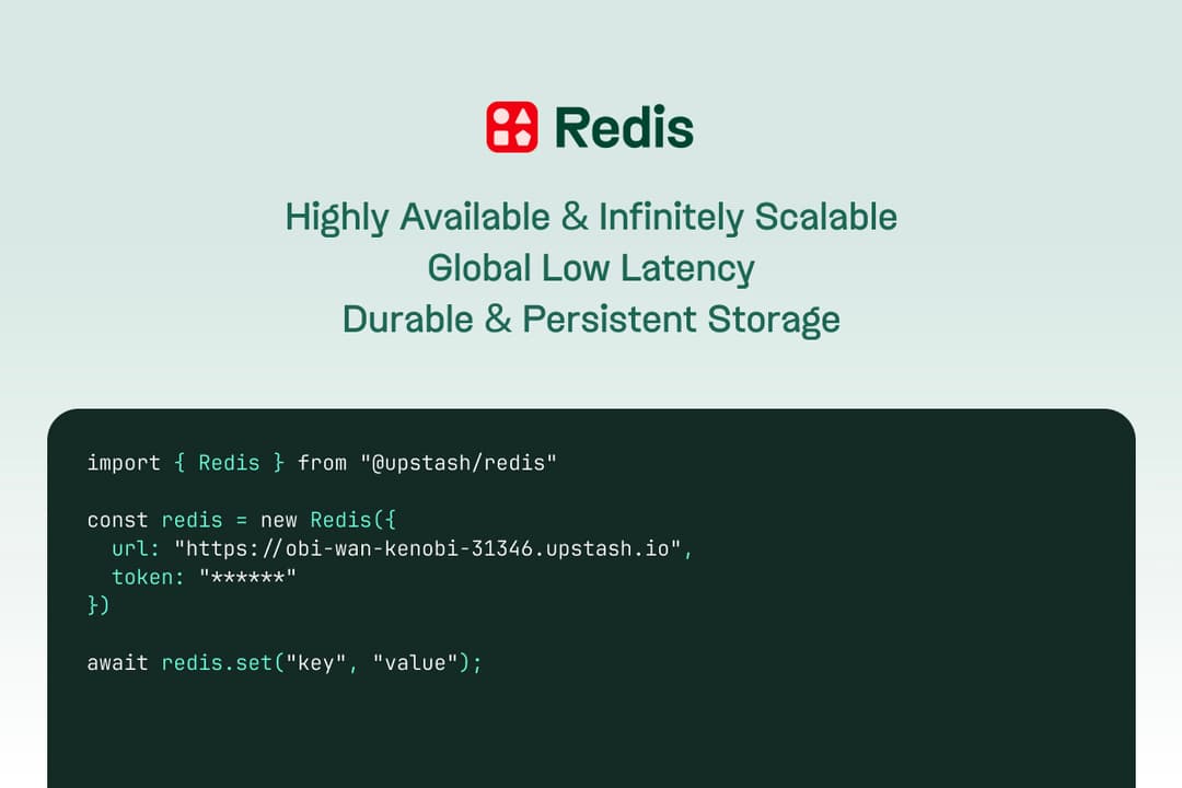 Upstash for Vercel