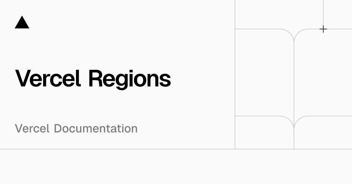 Vercel Regions