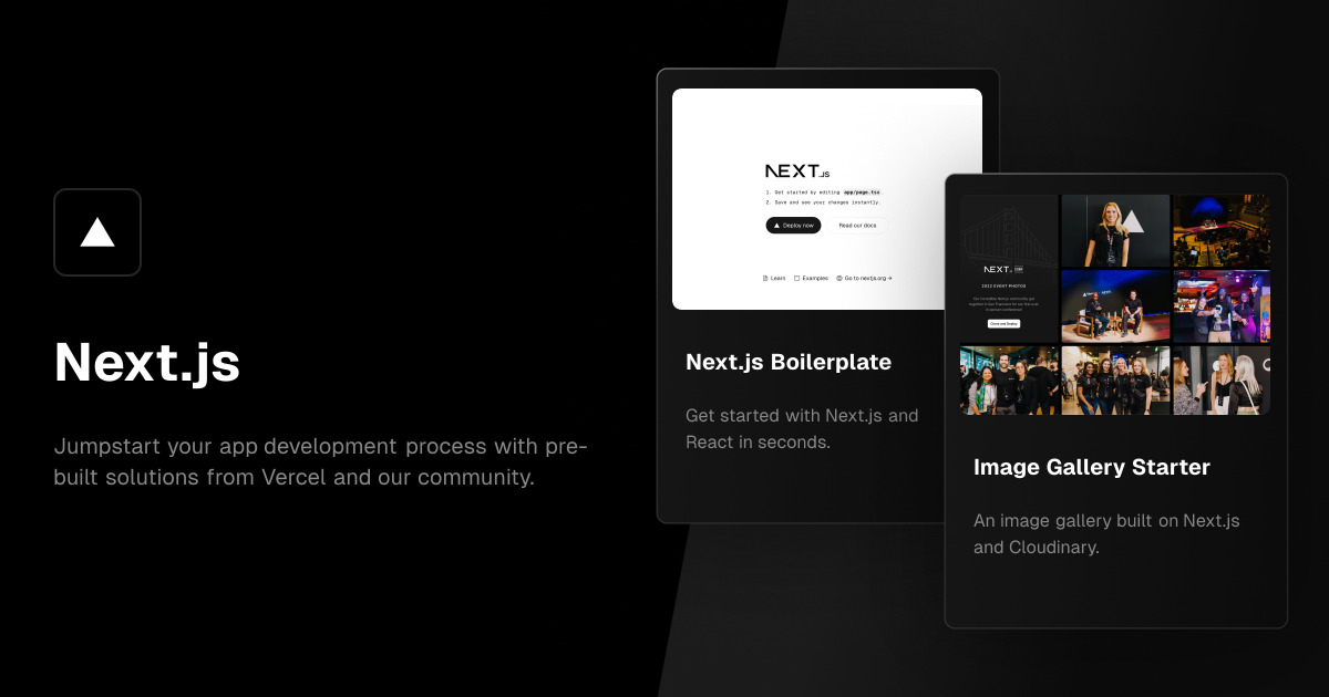 Next.js Templates - Vercel