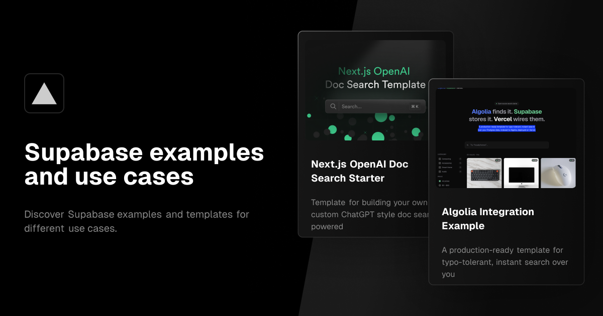Supabase Templates - Vercel