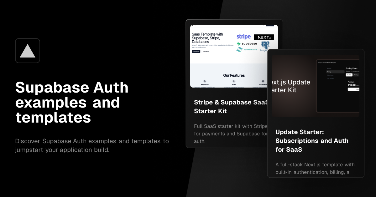 Supabase Auth Templates - Vercel